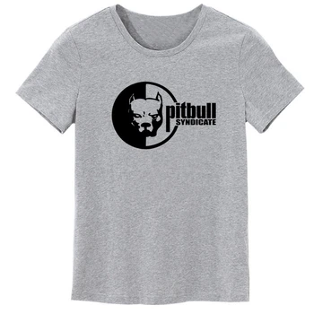 HT0031# Pitbull Sindikata majica s kratkimi rokavi moški tshirt za moške tshirt vrh poletje Tshirt moda kul O neck majica kratek rokav - 