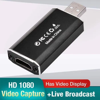 Multifunkcijski 4K HDMI, USB 2.0 Video Avdio Zajem Video Kartice Grabežljivac za Snemanje Live Streaming Podporo Windows Android - 