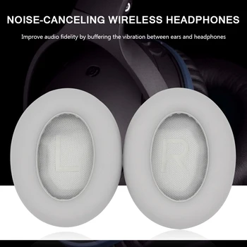 1 Par Brezžične Slušalke za Uho Blazine, Prevleke za Bose 700/NC700 Slušalke v Uho Blazine Uho Kritje Earpads rezervnih Delov - 