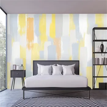 Milofi ozadje po meri zidana Nordijska minimalističen povzetek ročno poslikano majhne sveže vode barvo šivanje vzorec spalnica ba - 