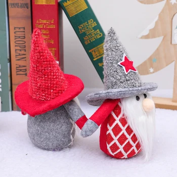 Božič Gnome Darila, Počitnice Stranka Domov Dekoracijo Otroci Rojstni Ročno Tomte Plišastih Lutka Elf Okraski Okraski - 