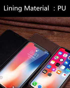 Naravni pravega usnja, magnetno držalo telefona vrečko za Xiaomi Opomba 10 Pro/Xiaomi Opomba 10 Lite/Xiaomi Opomba 10 telefon kritje coque - 