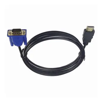 1 M HDMI in združljiv Kabel HDMI Na VGA 1080P HD Z Avdio Kabel HDMI NA VGA Kabel dropshipping - 