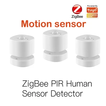 3pcs zigbee senzor serie senzor gibanja PIR infrardeči detektor tuya smart življenje app daljinski upravljalnik je združljiv alexa google tygwz-01 - 