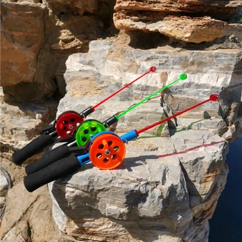 Balight PVC+Gume Ledu ribiške Palice Teleskopsko Predenje Letenje Krap Feeder Mini Potovalnih Palica Reel Ribolov Oprema Praktična Orodja - 