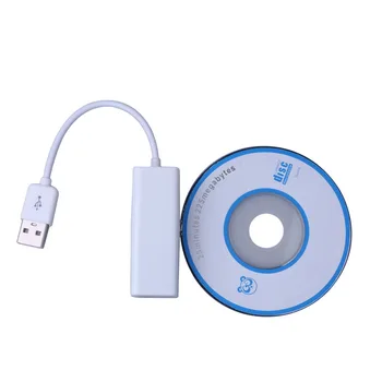 USB Ethernet Adapter Usb 2.0 Network Card USB na Internetu RJ45 Lan 10Mbps za Mac OS Android Tablet LapPC Windows 7 8 10 - 