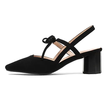 MEMUNIA 2020 nov prihod ženske sandale jate čipke poletni čevlji kvadratni visokih petah moda stranka poročni čevlji ženski velika velikost - 