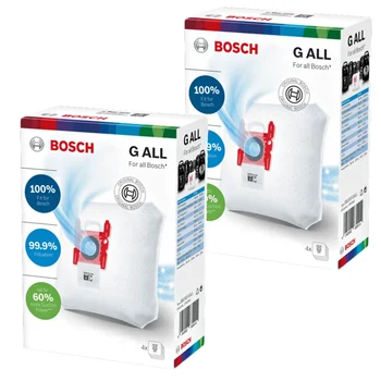 Bosch BSA 2202 sesalnik Tip G VSE Vrečko za Prah 2 Škatle (8 Kosov) HT-TT0084-2-56 DARILO - 