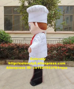 Kuhar Kuhar Kitchener Pek Maskota Kostum za Odrasle Risani Lik Obleko, Obleko Akcijo Propaganda Allen Lep zz4906 - 