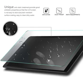 Screen Protector za HP 8 G2 Tablet, Kaljeno Steklo 9H Premije, Odporno na Praske, Anti-fingerprint HD Jasno Filma Pokrov - 