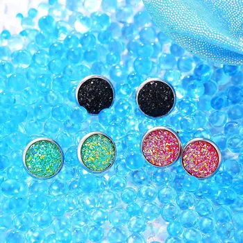 3 Pairs Mens Womens Stud Earrings Stainless Steel Star Earrings Imitation Gemstone Jewelry Stud Earrings Earings Fashion Jewelry - 