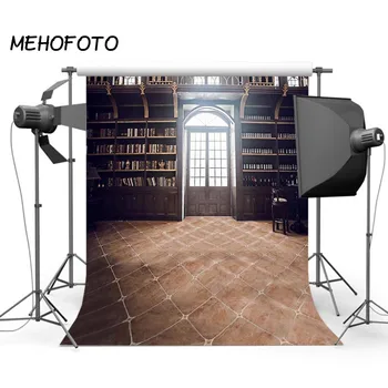 MEHOFOTO Fotografija Ozadje Letnik Polico Portret, v Ozadju za Foto Studio Stare Knjige v Knjižnico Poklic Fotografski - 