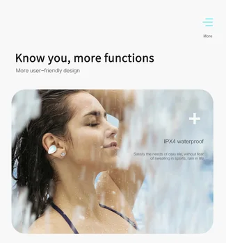 Mini Brezžična Bluetooth Slušalke Brezžične Čepkov V Uho Za Prostoročno Uporabo Z Mic Stereo Enotni Bluetooth Slušalka Za Iphone Xiaomi - 