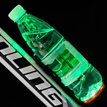 Izposoja Steklenico Imetnika z USB Polnjenje prek kabla USB Opozorilno Luč Kolo Jahanje Steklenico Vode Stojalo EDF88 - 