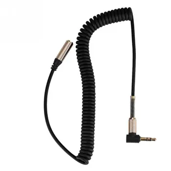 3,5 mm Jack Moški-Ženski Kabel, Slušalke Slušalke Avdio Kabel Podaljšek Podaljša Prilagodljiv Pomlad Kabel Prenosne Avdio Kabel - 