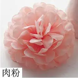 50pcs 11 cm Žogo Chrysanthemum Svile Hydrangea Umetno Cvetje Glave DIY Poročno Dekoracijo Stranka Domov Hotel Dekor - 