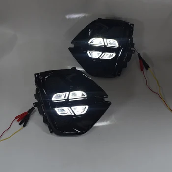 Avto Dnevno Svetlobo LED 6500K Za Kia KX5 2016-2019 Spremenjen LED Dnevnih Luči KX5 Luči za Meglo Skupščine - 
