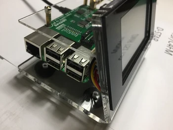 Duplex MMDVM UHF VHF UV dostopne točke Za P25 DMR YSF DSTAR NXDN + Raspberry Pi 3B + Akril Primeru + 3.2/4.3 palčni LCD Nextion - 