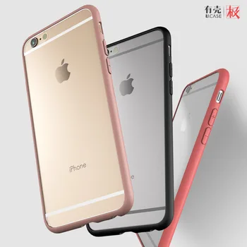 Pregledna silicij primeru telefon za iphone6 za iphone6s(4.7) za iphone 6plus za iphone 6splus (5.5)ultra-tanek za 0,38 mehka design - 
