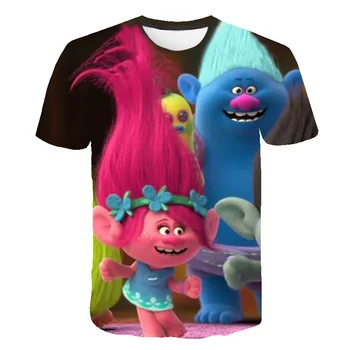 Novi 3D-modni T-shirt za fante in dekleta natisnjena s nogometni plamen je kul za fante in dekleta v jeseni leta 2020 - 