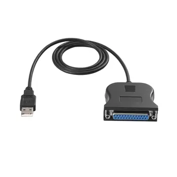 USB 2.0 Na 25 Pin DB25 Vzporedna Vrata Kabel IEEE 1284 1Mbps 25pin Vzporedni Tiskalnik adapter Kabel Vroče Prodaje - 
