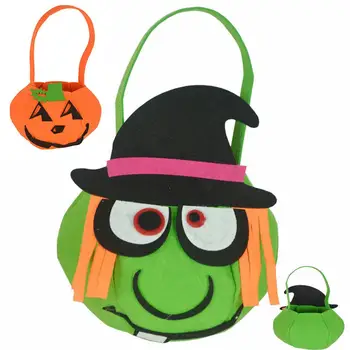Halloween Buče Candy Bag Otrok je Witch Trik Zdravljenje Torbici Otrok Vrečko za Shranjevanje - 