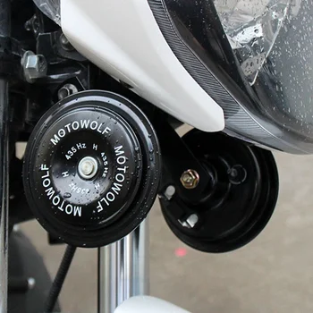 2020 Univerzalno motorno kolo, Električni Rog kit 12V 1.5 335db Nepremočljiva Krog Glasno Rog Zvočnike za Skuter Moped Umazanijo Kolo ATV - 