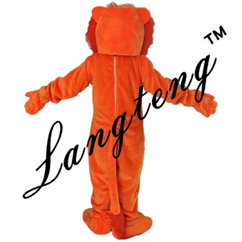 Oranžna Lev maskota kostumi za odrasle božič Halloween Obleko Brezplačna Dostava visoko quality2019New - 