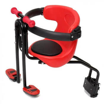 Kolesarski Sedež Spredaj Gori Baby Prevoznik Sedež z Pedal Blazine Kolo Prilogo za Otroke Otrok Malčka Pedala Podporo naslon - 