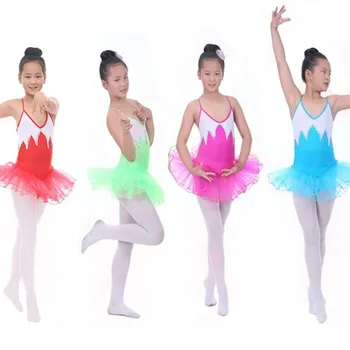 Otroci Obleke Za Dekleta Balet Dekleta Obleke Poletje Profesionalne Plesne Kostume Tesen vgradnjo Punca Obleke Otroci Kopalke - 