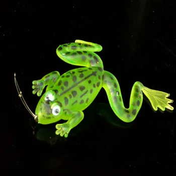 Zeleno anti-visela dnu črno rib, ki je specializirano za ubijanje majhne žabe Thunder žaba (anti-visela visi travo kljuke) način sub-vabe - 