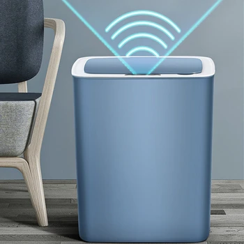 Samodejni Senzor Dustbin Smart Sensor Smeti Indukcijske Koš za smeti Okolju Prijazno Dustbin Gospodinjskih Smeti Bin 14L - 