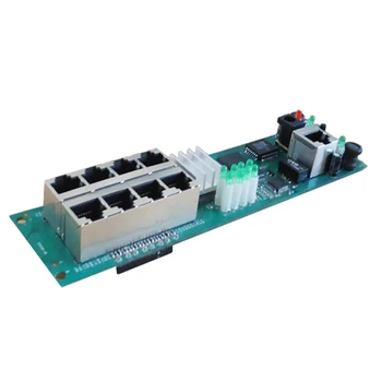 Mini usmerjevalnik OEM proizvajalec neposredno prodajajo poceni žično distribucijo polje 8-portni usmerjevalnik moduli OEM žični usmerjevalnik modul 192.168.0.1 - 