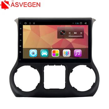 Asvegen Android 7.1 Quad Core Avto Radio GPS Za jeep wrangler 2011-2017 Z 2G RAM wifi 4G RDS USB Audio stereo Zaslon na Dotik - 