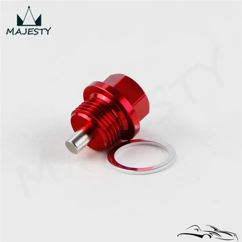 1PCS M18x1.5 Magnetni Motor Oil Pan Možganov Filter Adsorpcije Plug Vijak + Pranje - 