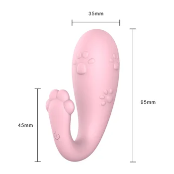 Pošast Oblika Vibratorja APLIKACIJO Brezžična Kontrola G-Spot Vibracijsko Jajce Dildo Odraslih Igra, Seks Igrače Jezika Vibracije za Ženske - 