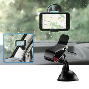 1Pc Avto Nosilec Nosilec Auto Black Rearview Mirror 360 Rotacijski GPS, Mobilni Telefon, Držalo, Stojalo za Avto Oprema - 
