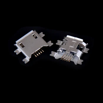 20pcs 5pin Mikro Priključek USB, Vtičnica Socket Ženski Mikro USB-Vtičnico G22 SMD 4 Noge - 