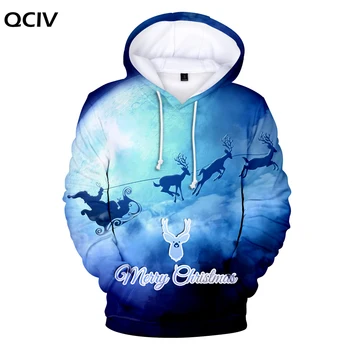 Ustvarjalne Božič Hoodies Moški/Ženske/Otroci 3D Sweatshirts Božično Drevo Hoodie Mens Polluvers Hoody Luštna Mačka Design Pozimi Hoody - 