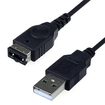 1PC Črna USB Polnjenje Vnaprej Linija Kabel Kabel Polnilnika za/SP/GBA/GameBoy/Nintendo/DS - 