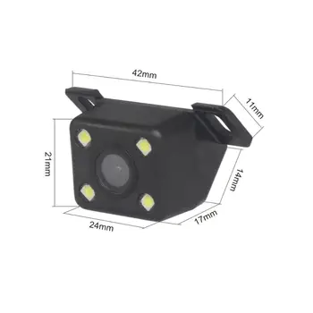 SMALUCK 120-Stopnja širokokotni Nepremočljiva Avto Povratne Barva LED Nočno Vizijo Pogled od Zadaj Avto Kamera za Parkiranje Pomoč Sistem - 