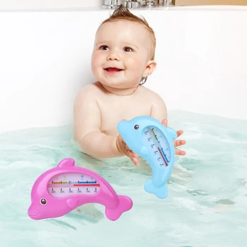 Voda, Termometer Dojenček Kopanje Dolphin Obliko Temperatura Dojenčke, Malčke Tuš Kopalna Kad Igrača - 
