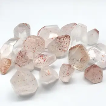 Jagode quartz crystal večino kamen reiki healing naravnega kamna in mineralov, doma vrt dekoracijo za prodajo 100 g - 