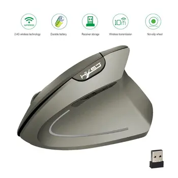 Mouse pad-Wireless Mouse Ergonomska Optični 2.4 G 800/1600/2400DPI Svetlobe Zapestje Zdravljenje Miši z Miško Pad Komplet Za PC - 