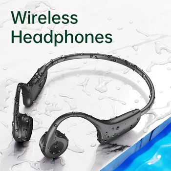 Bluetooth slušalke Kostne prevodnosti Slušalke Pravi Brezžični Sport Slušalke za Prostoročno uporabo Z Mikrofonom Za Sony, Samsung Xiaomi - 
