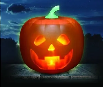 Halloween Buče Flash Govorimo Animirani LED Bučna Igrača Projekcija Svetilka za Domačo Stranko Luč Dekor Rekviziti Dropshipping - 