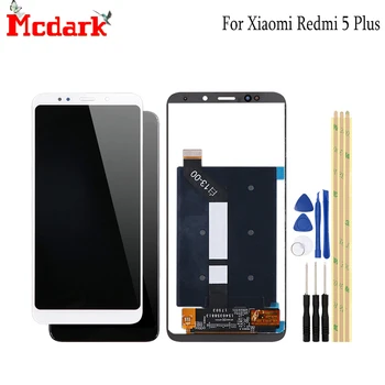 Mcdark LCD Zaslon Za Xiaomi Redmi 5 Plus Zamenjava Opreme Zaslon LCD+Touch Screen Za Xiaomi Redmi 5 Plus z Orodji, - 