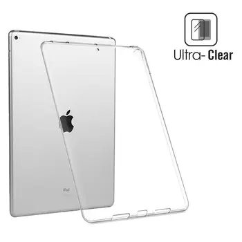TPU Za iPad Pro Za 12,9 Primeru, Shockproof Mehko Prilagodljivo Kristalno Prozoren Pokrov Protector za funda iPad Pro Za 12,9 Tablet A1671 - 