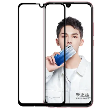 3D Full Lepilo Kaljeno Steklo Za Huawei Honor 10 Lite Polno Kritje 9H Zaščitno folijo Screen Protector Za Huawei P Smart 2019 - 