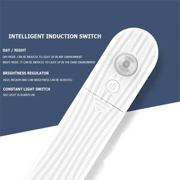 OUTELA LED Lučka Niz Z USB Človeško Telo Inteligentni Senzor, Stikalo Nepremočljiva Kabinet Dekoracijo - 